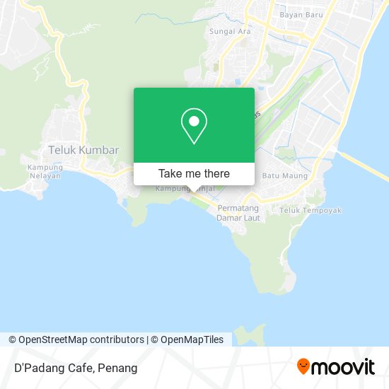 Peta D'Padang Cafe