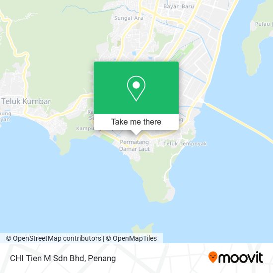 CHI Tien M Sdn Bhd map