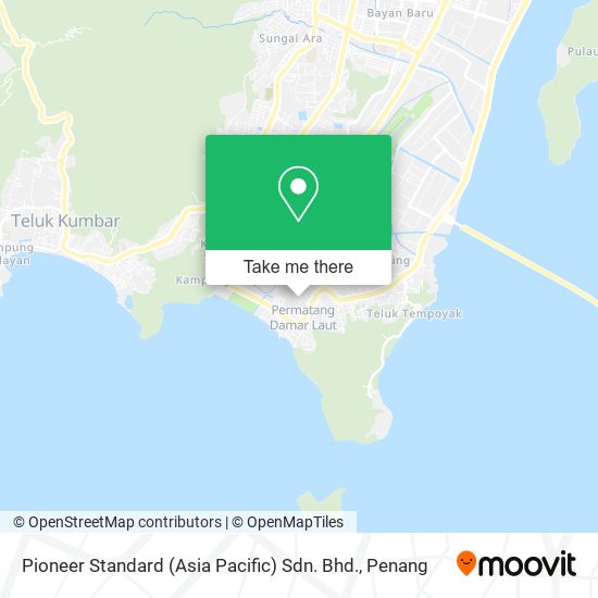 Pioneer Standard (Asia Pacific) Sdn. Bhd. map