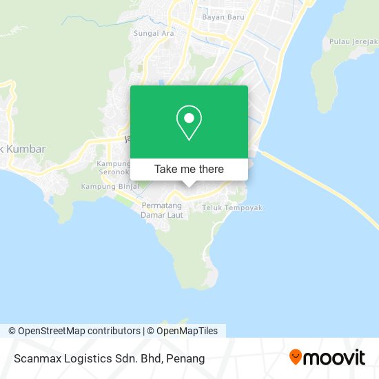 Peta Scanmax Logistics Sdn. Bhd