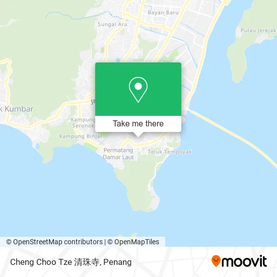 Cheng Choo Tze 清珠寺 map