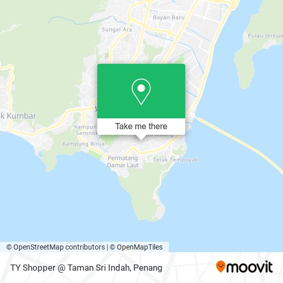 Peta TY Shopper @ Taman Sri Indah