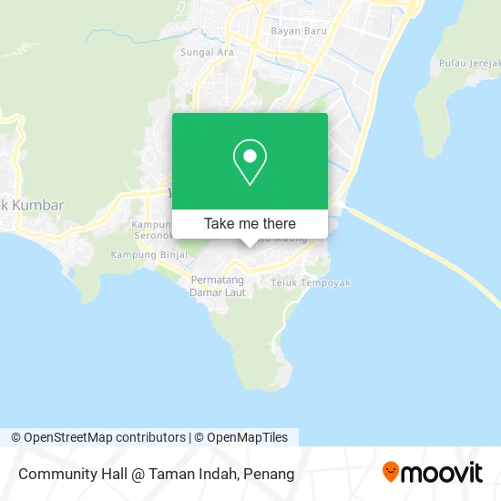 Community Hall @ Taman Indah map