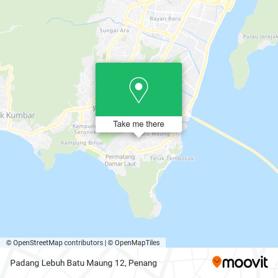 Peta Padang Lebuh Batu Maung 12