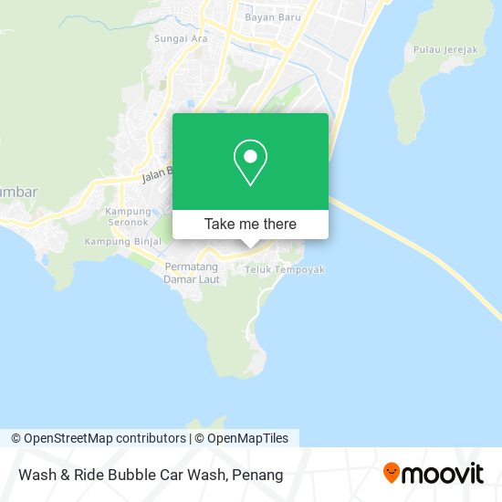 Wash & Ride Bubble Car Wash map