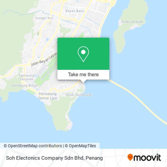 Soh Electonics Company Sdn Bhd map