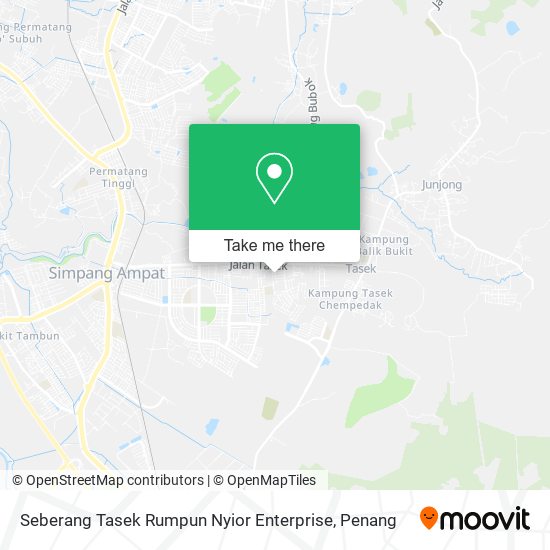 Seberang Tasek Rumpun Nyior Enterprise map