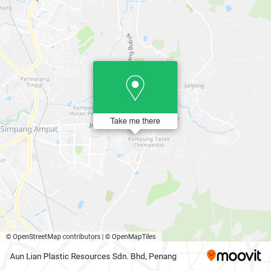 Aun Lian Plastic Resources Sdn. Bhd map