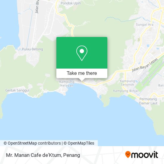 Mr. Manan Cafe de'Ktum map