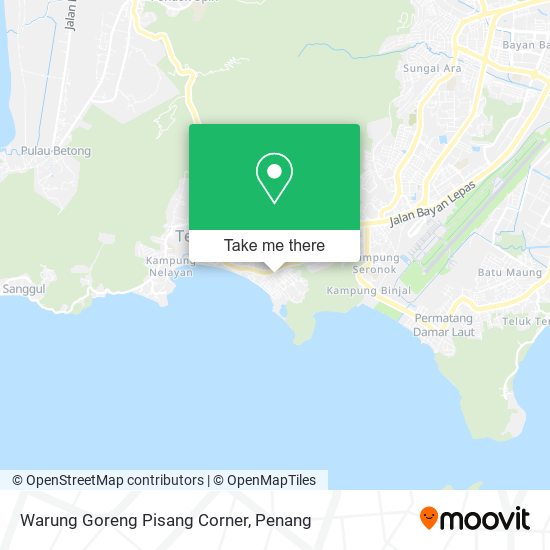 Warung Goreng Pisang Corner map