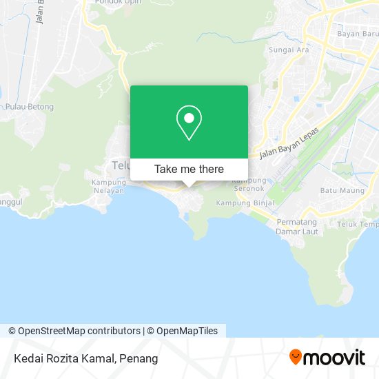 Peta Kedai Rozita Kamal