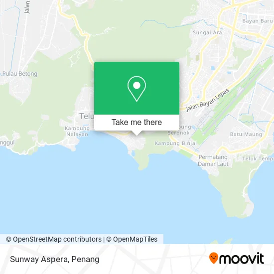 Sunway Aspera map