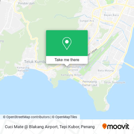 Peta Cuci Mate @ Blakang Airport, Tepi Kubor