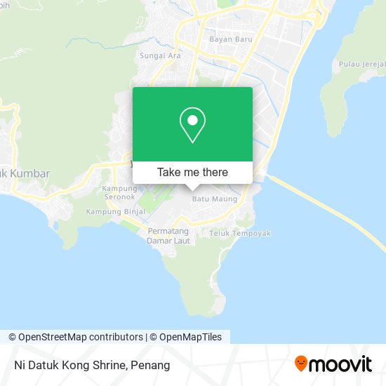 Ni Datuk Kong Shrine map