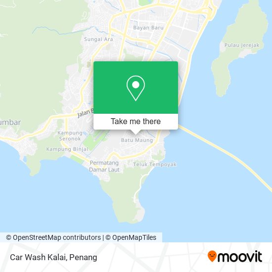 Car Wash Kalai map