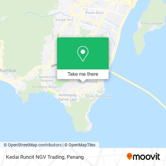 Kedai Runcit NGV Trading map