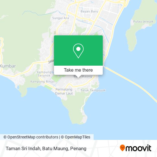 Taman Sri Indah, Batu Maung map