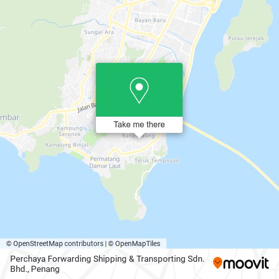 Perchaya Forwarding Shipping & Transporting Sdn. Bhd. map