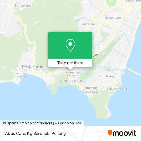 Abas Cafe, Kg Seronok map