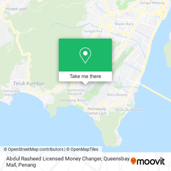 Abdul Rasheed Licensed Money Changer, Queensbay Mall map