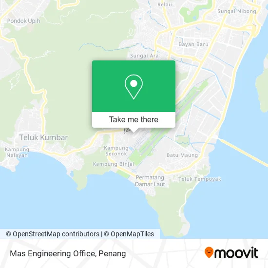 Mas Engineering Office map