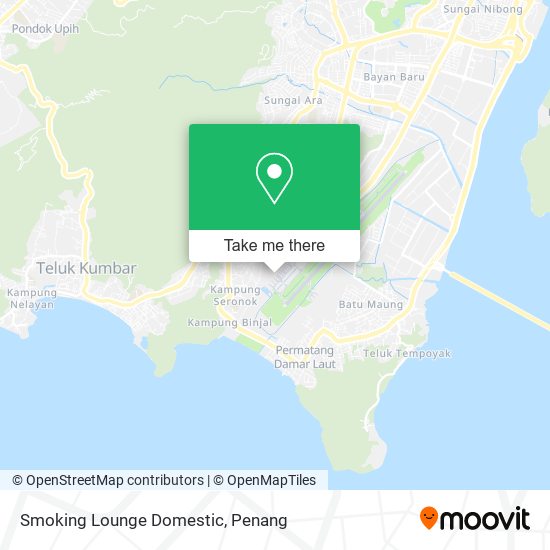 Peta Smoking Lounge Domestic