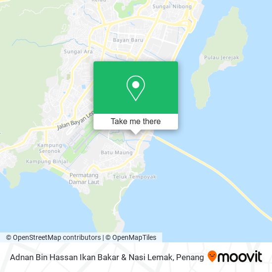 Adnan Bin Hassan Ikan Bakar & Nasi Lemak map