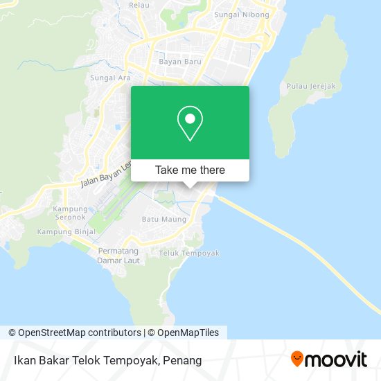 Ikan Bakar Telok Tempoyak map