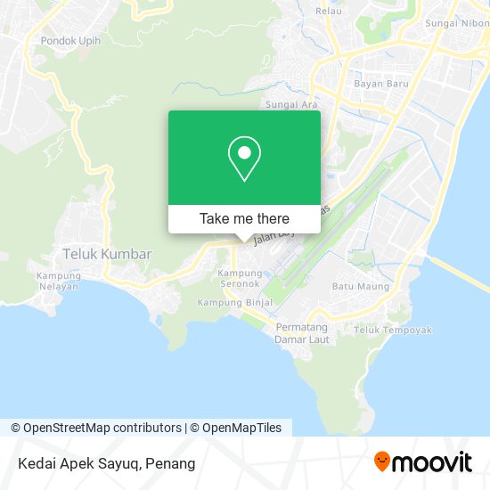 Kedai Apek Sayuq map