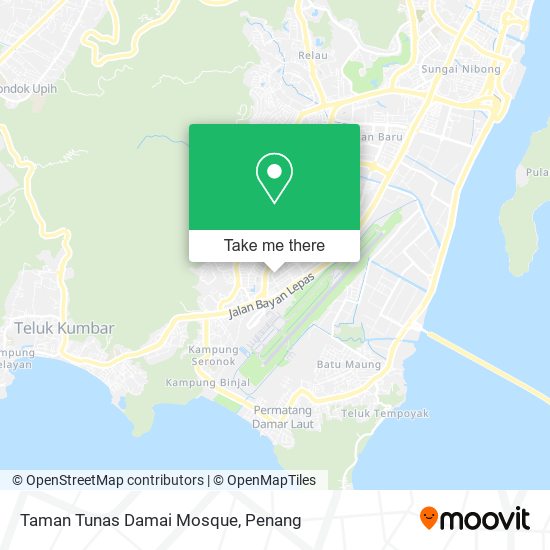Peta Taman Tunas Damai Mosque