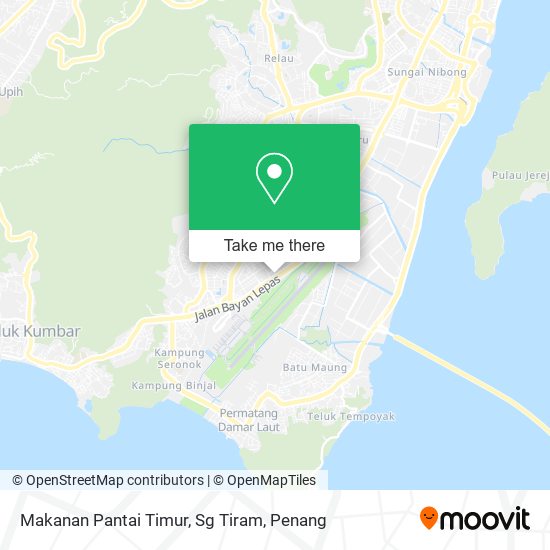 Peta Makanan Pantai Timur, Sg Tiram