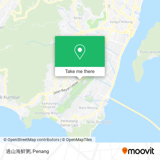 過山海鮮粥 map