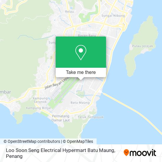 Loo Soon Seng Electrical Hypermart Batu Maung map