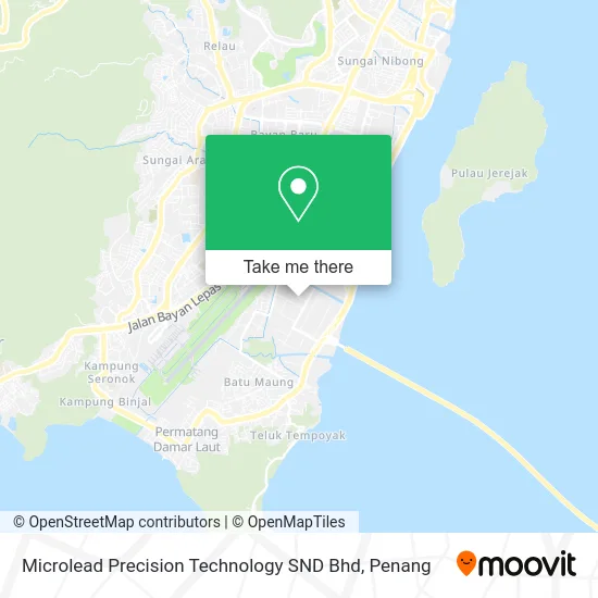 Microlead Precision Technology SND Bhd map