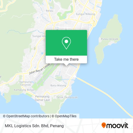 Peta MKL Logistics Sdn. Bhd