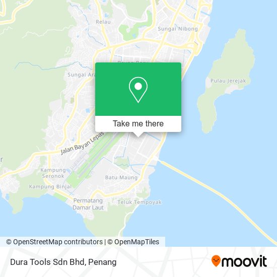 Dura Tools Sdn Bhd map