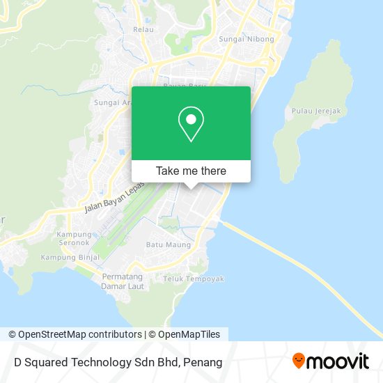 D Squared Technology Sdn Bhd map