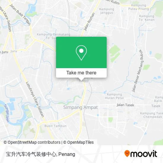 宝升汽车冷气装修中心 map