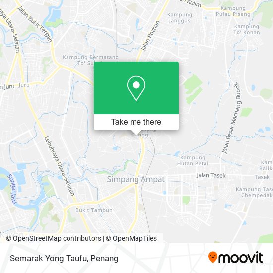 Semarak Yong Taufu map