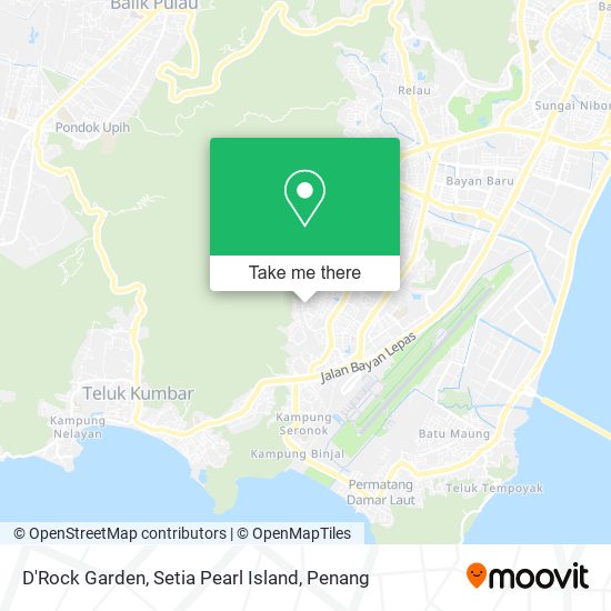 D'Rock Garden, Setia Pearl Island map