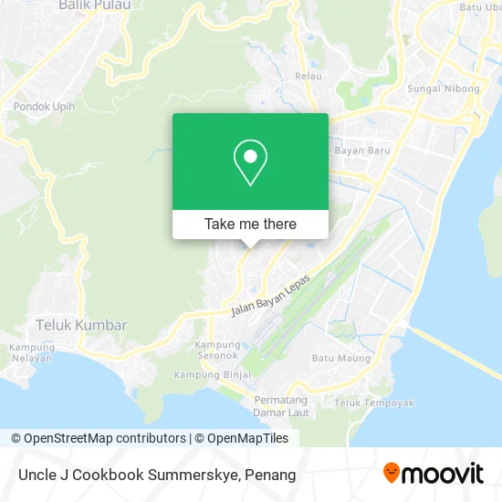 Uncle J Cookbook Summerskye map