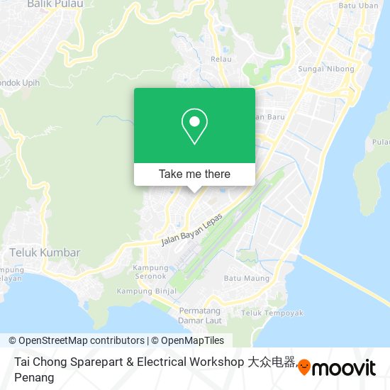 Peta Tai Chong Sparepart & Electrical Workshop 大众电器