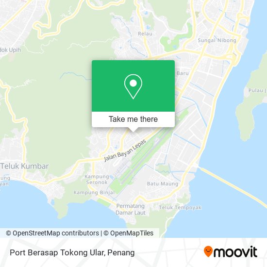 Peta Port Berasap Tokong Ular