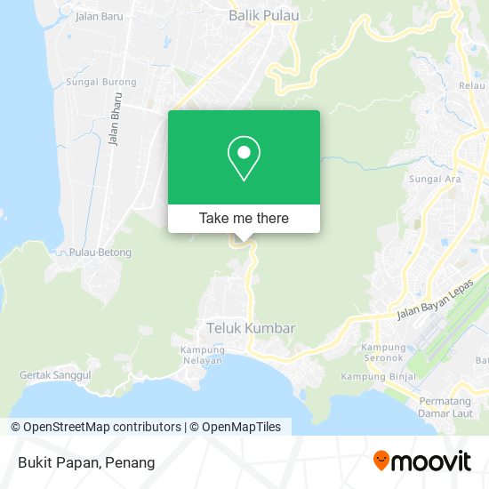 Bukit Papan map