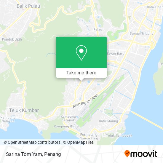 Sarina Tom Yam map