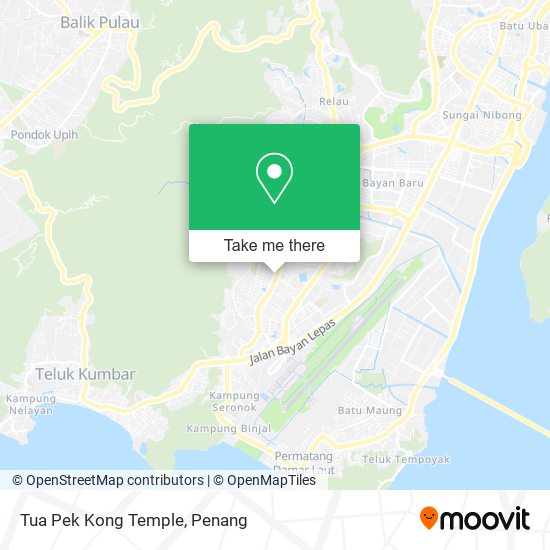 Tua Pek Kong Temple map