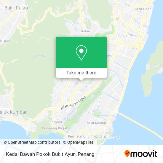 Kedai Bawah Pokok Bukit Ayun map