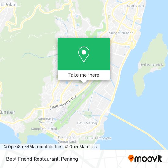 Best Friend Restaurant map