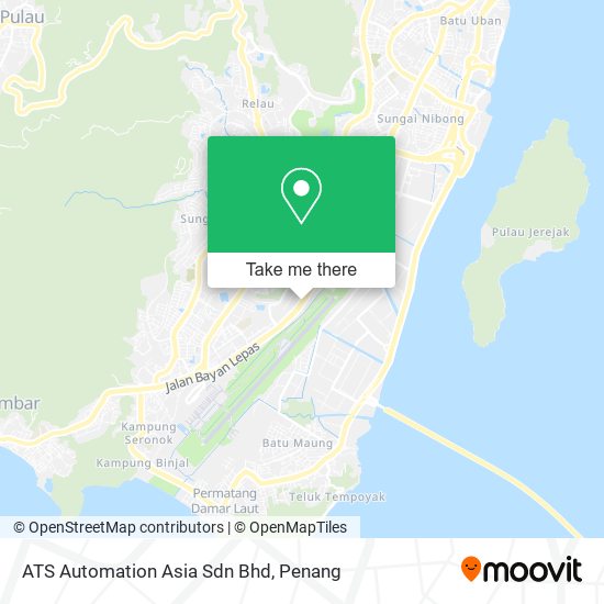 Peta ATS Automation Asia Sdn Bhd