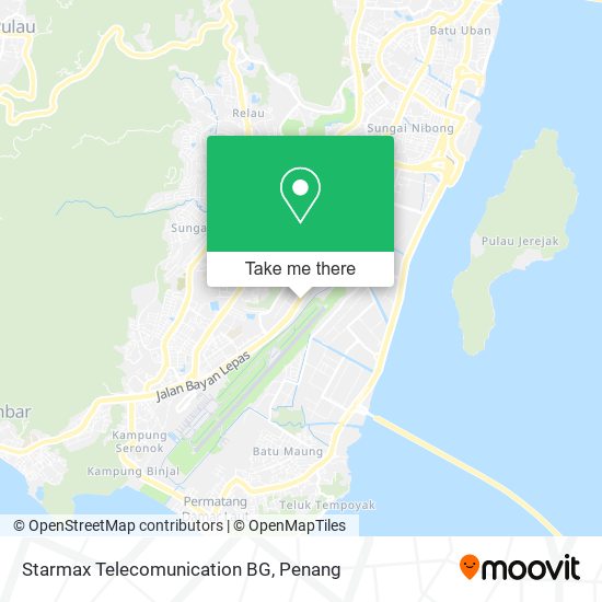 Starmax Telecomunication BG map